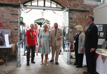 Entering the Butchers Hall